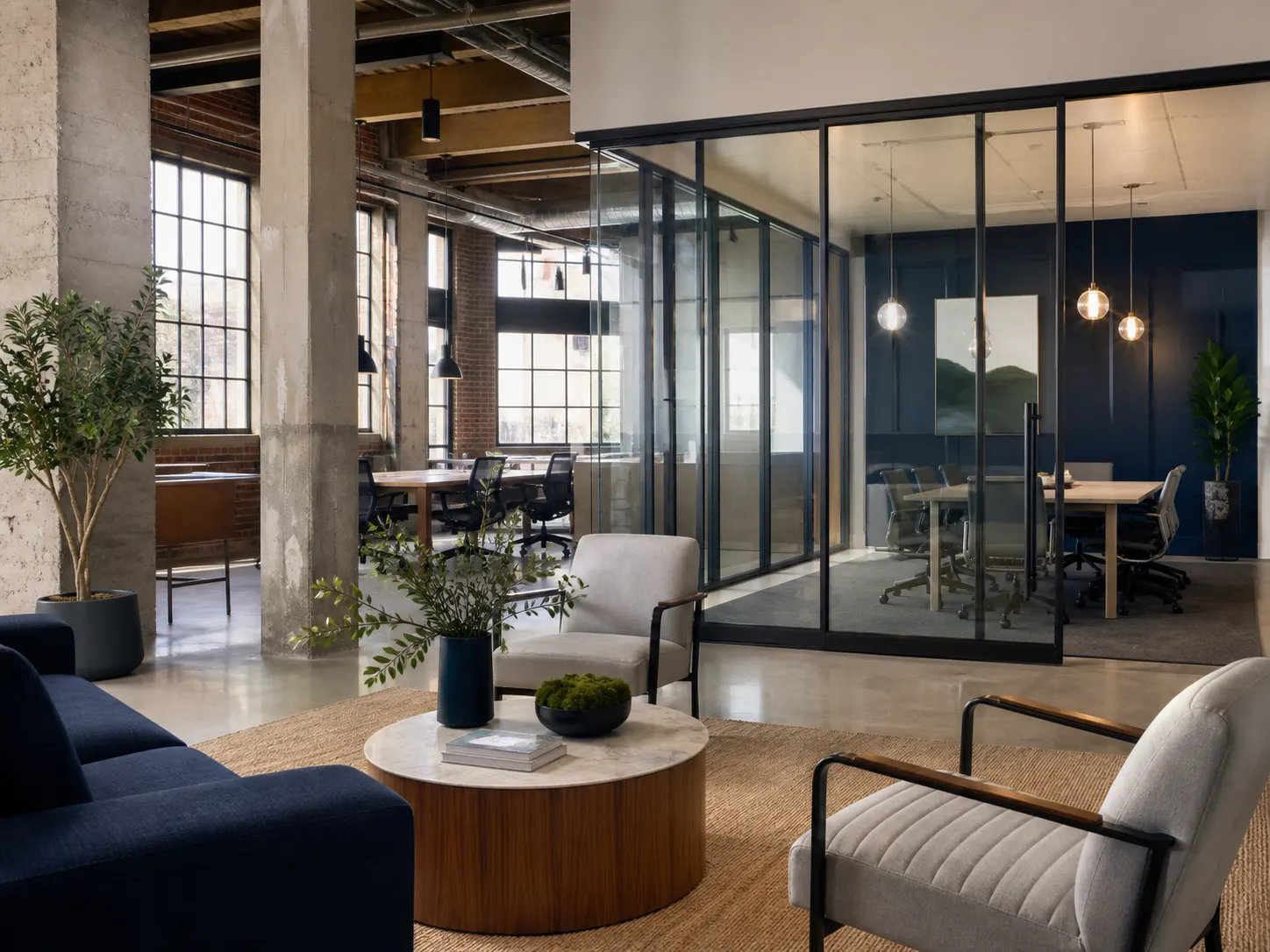 Clean adaptive-reuse professional office in Oakland